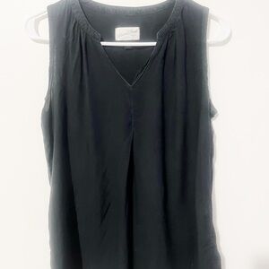 Universal Thread Women's Sleeveless Dark Gray Blouse
